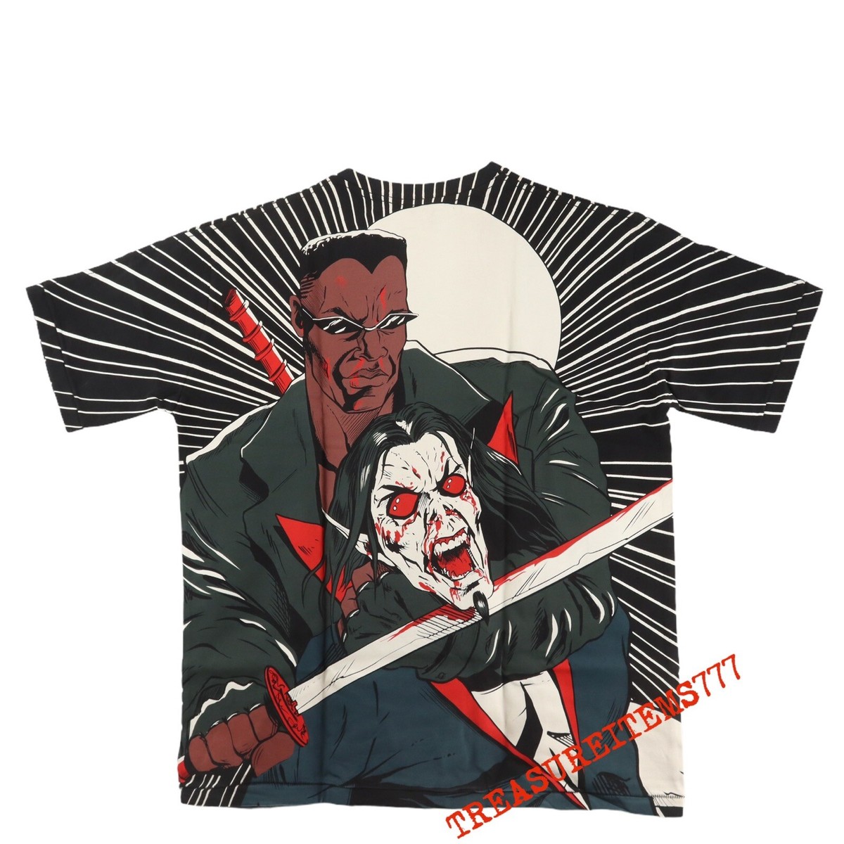 Chronic Images shirt XL Blade Morbius AOP Neogenic Nightmare