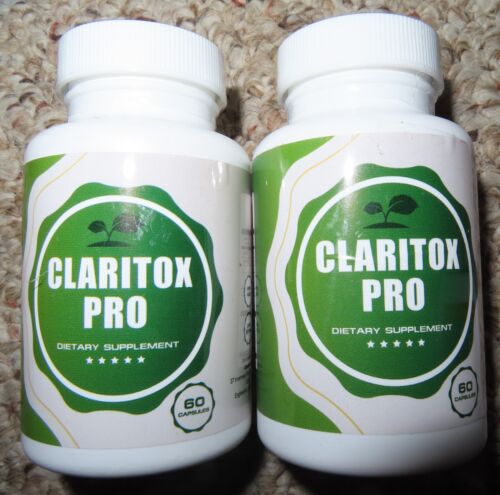 (2 Pack) Claritox Pro Pills for Vertigo Joint Support Supplement Tablet Reviews  - Picture 1 of 1