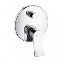 Hansgrohe Metris Wannenmischer Up Fertigset Verchromt 31493000