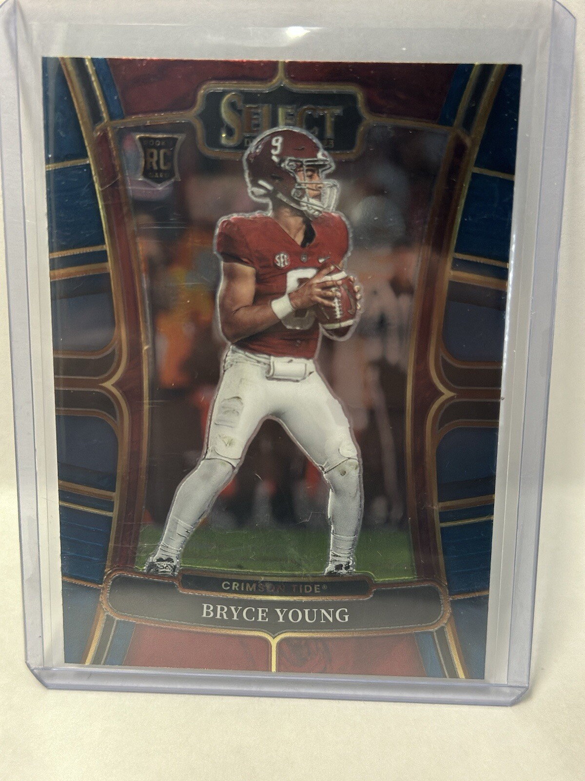 Bryce Young 2023 Panini Select Draft Picks - Concourse Blue #1 (RC)
