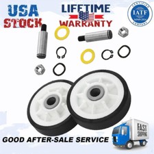 303373K 2 PACK For Maytag Dryer Roller Wheel Drum Support Kit 12001541 312948 US