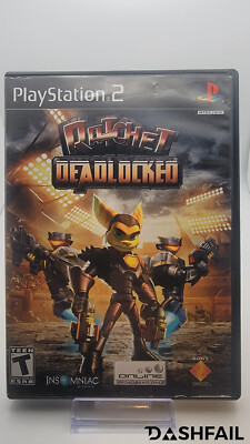 Ratchet: Deadlocked (Sony PlayStation 2, PS2 2005) - No Manual