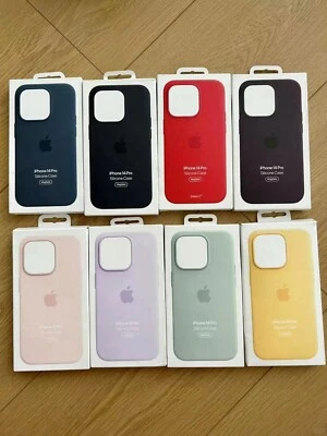 APPLE For iPhone 14 14Plus 14Pro 14Pro Max New Original Silicone Phone Case MagSafe