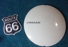 Fiero Cragar Wheels Rim Center Cap Part C1-71 Centered On Back White 6 116