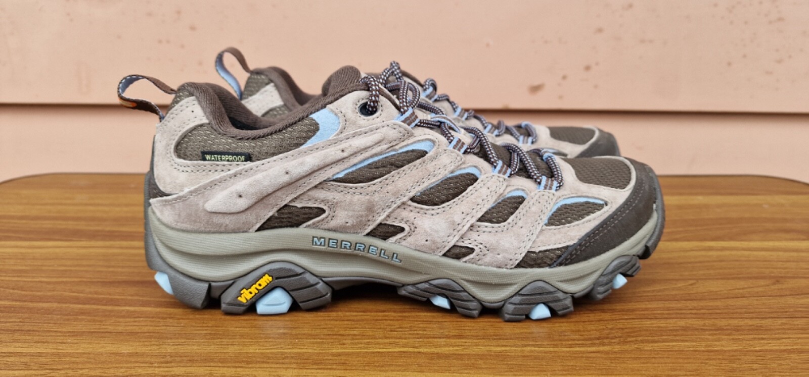 Nuovo Merrell Moab 3 J035856 donna escursionismo stringato impermeabile taglia US 10 5 E93B
