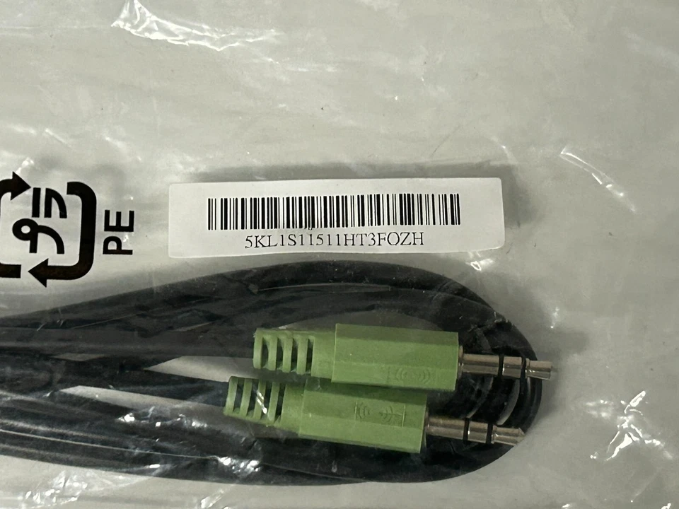 Lot of 10 Qty New 6ft AUX 3.5mm Audio Cable Male to Male Stereo Aux Headphone - Image 3 of 4