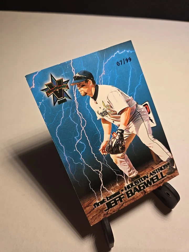 Jeff Bagwell-2000 Pacific Vanguard verde alto voltaje 07/99 #18- Houston Astros Foto 3 de 4