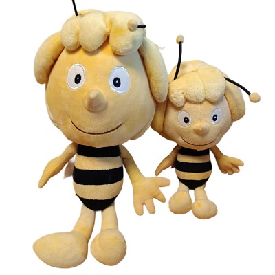 2x Biene Maja Stofftier Kuscheltier ca 40 cm Studio 100 Maya Maja Plüsch