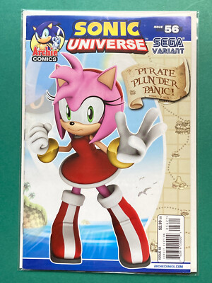 Sonic Universe #56 Sega Variant FN/VF (Archie Sega 2013) Pirate Plunder Panic