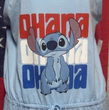 LILO  STITCH youth lrg romper Disney alien Experiment 626 animated Disney NWT