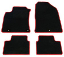 Fußmatten Set für Hyundai i30 PD ab 2017- Matten Autoteppiche Rand Rot