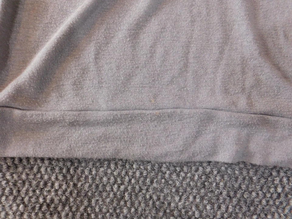 Victoria's Secret Mujer Top Pequeño Gris Jersey Elástico Logo Belleza Foto 4 de 4