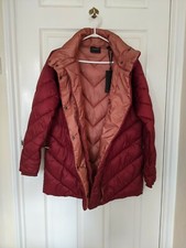 Bnwt Scotch & Soda Maison Scotch Red Padded Puffer Lightweight Jacket Medium 10