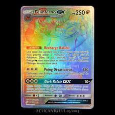 carte Pokémon Félinferno GX 188/181 #2 SL09 - Duo de Choc NEUF FR
