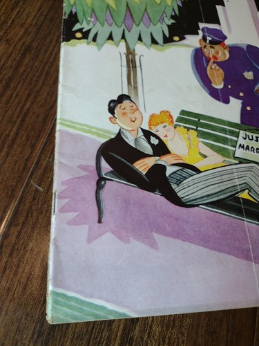 1935 Richtermagazin gerade verheiratete Polizeibank June Joseph Morgan Werbung - Bild 7 von 24