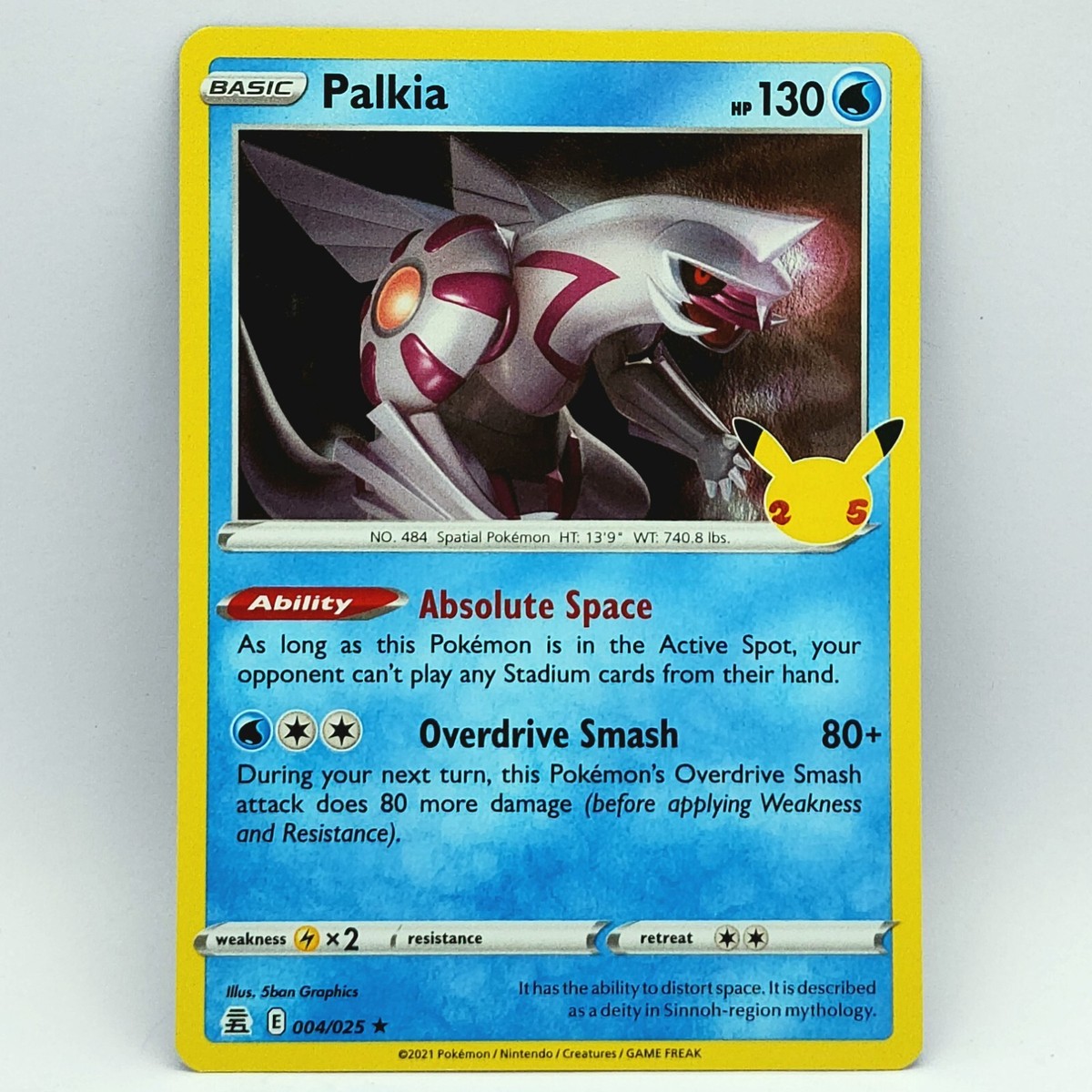 PSA10 わるいサンダース 25th Anniversary 004/025 Palkia 004/025 Holo Rare Celebrations 25th Anniversary Pokémon TCG