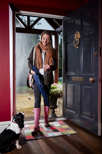 Hug Rug (CHECK 10) Dirt Trapper Door Mat & Runner Available Machine Washable - Picture 6 of 12