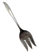 International Stainless Flatware Tradewinds Jamaica Meat Fork Serving 8 1/8" 405