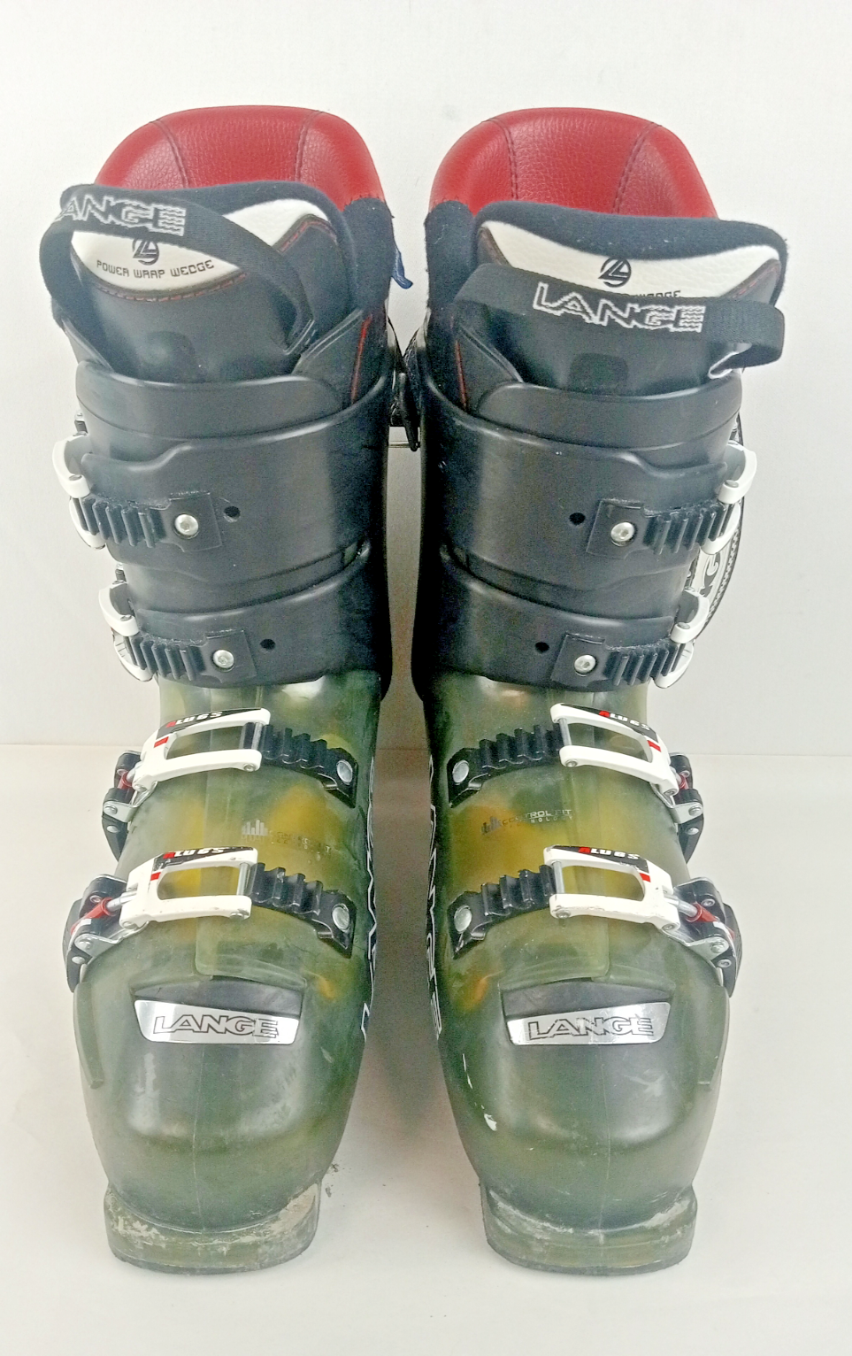 SALOMON Scarponi da sci uomo Lange RX 100 nero e verde misura 27 5 316 mm