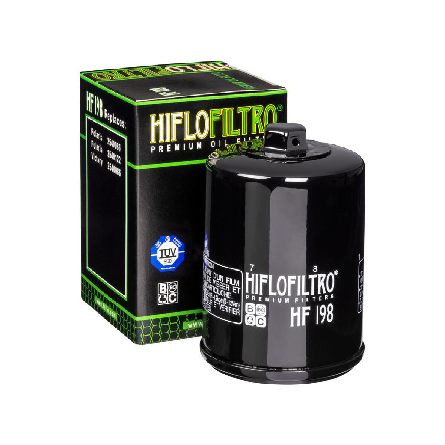 Filtre à Huile HF198 Pour Polaris 570 Ranger Rzr / 3PC / Trail