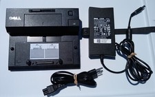 Dell E-Port K07A Docking Station with 130W Power Adapter TESTED  FREE SHIPPING