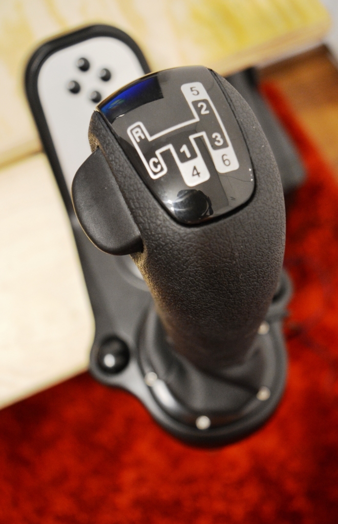 ALMAR SKRS gearshift knob from a SCANIA truck ATS ETS ; Logitech G29
