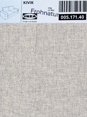 Ikea KIVIK Bezug für 2er Sofa Gunnared beige 005.171.40 Wechselbezug NEU