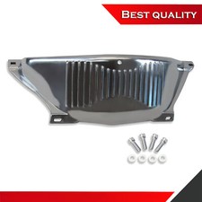 Polished Aluminum Turbo Flywheel Dust Cover Suits Chevy 350 400 Th350 Th400