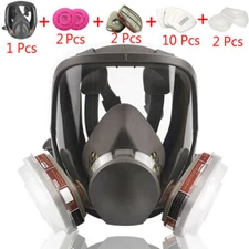 17 in 1 Full Face Gas Mask Respirator Painting Spraying for 6800 Facepiece Safe