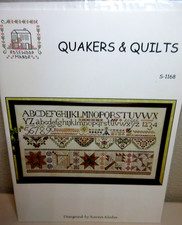 Rosewood Manor QUAKERS & QUILTS Counted Cross...