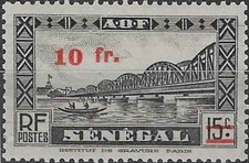 Timbre Ponts Sénégal (Colonies Fr.) 194 * - 87861FX