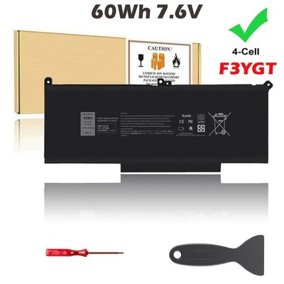 2026Neu F3YGT Laptop Akku Batterie Für DELL Latitude 7390 E7490 7480 2X39G 7SNF9