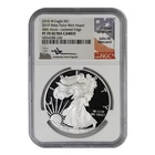 2016-W American Silver Eagle NGC PF-70 ULTRA CAMEO 30th Anniv.-Lettered Edge