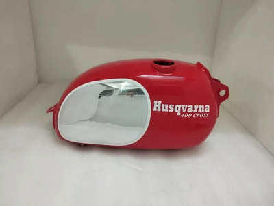 #ad Husqvarna Husky 400 Cross 1970 Model Alloy Polished amp; Red Petrol Tank Cap $405.00