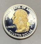 Proof Washington Quarter – 90% Silver – Exact Coin – U.S. Mint – Toning A9
