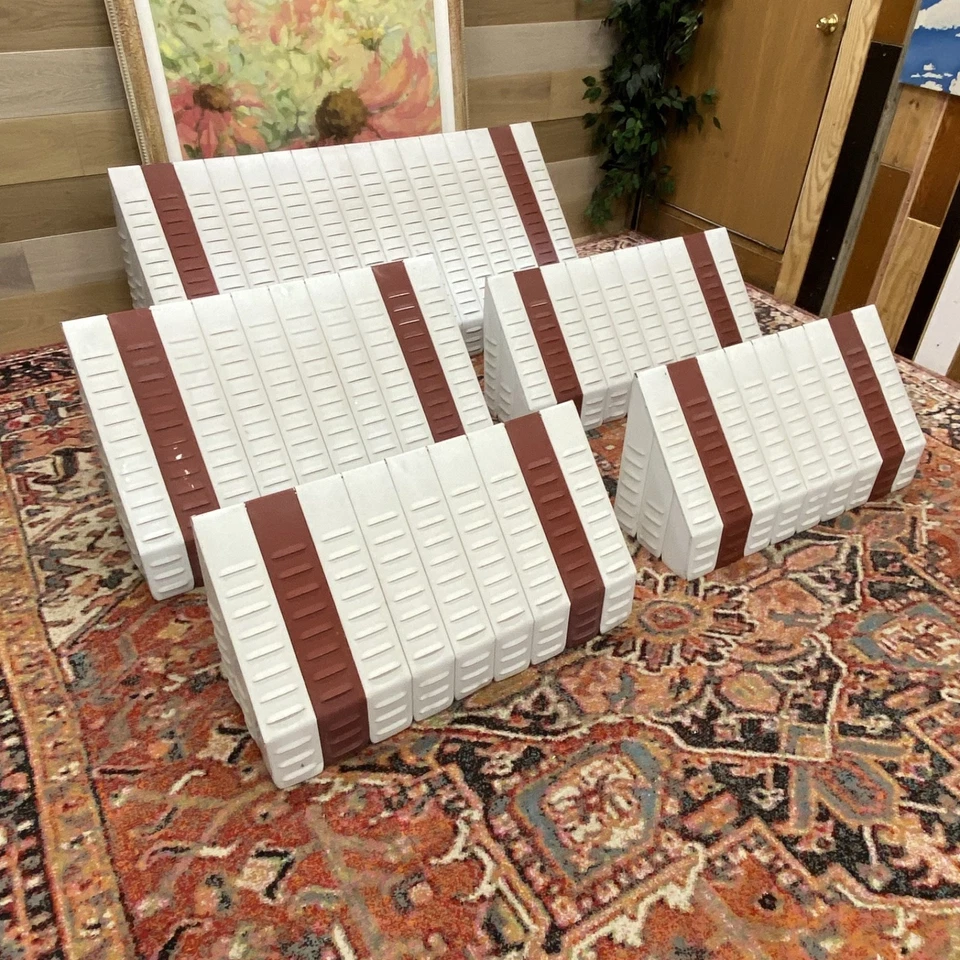 Lote Toldo Ventana Toldo Original Vintage Años 50 Mediados Siglo Aluminio Sombra Exterior Foto 2 de 4