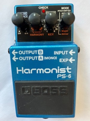 BOSS PS-6 Harmonist Pedal   Top Zustand   Pitch Shifter & Harmony   voll funktio