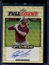 2023 Leaf Eclectic Gavin Grahovac Optichrome Full Count Gold Super Auto #1/1