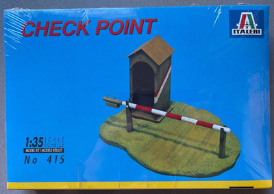 Italeri 415 Check Point 1:35 Scale Model Kit 1/35 Testors