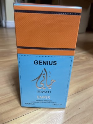 Genius Hayati EDP Spray By Emper 100 ML/3.4 OZ Niche UAE Version Mandarin Sky  