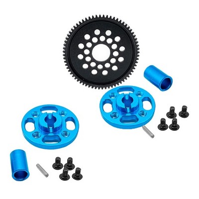 Ersatzteile 54500 Aluminium-Kit für TT 02 RC Hobby Car im Maßstab 1:10