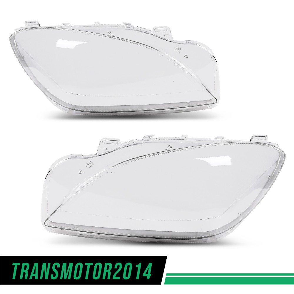 Fits 2011-2015 Mercedes-Benz ML W166 ML350 ML400 Headlight Lens Cover Left+Right