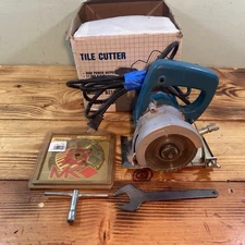 JEPSON Hand Held Tile Cutter - Model 8210N With Extra MK Blade, Tools, Box