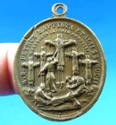 RARE 1597 MARTYRS OF JAPON NAGASAKI MEDAL ANTIQUE POPE IX 1846 PETRUS BAPTISTA