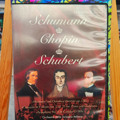 Silverline Classics Schumann Chopin Schubert DVD Steven de Groote FSK 6 RC0 4:3