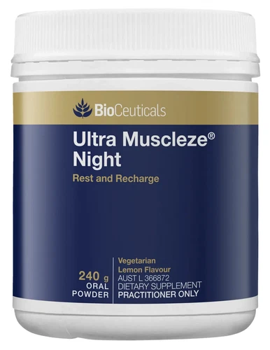 Bioceuticals Ultra Muscleze Night 240g FREE DELIVERY!