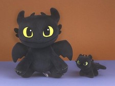 How To Train Your Dragon 3 Toothless Light Fury Keychain keyring Doll 12cm