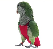 Parrot Diaper Bird Flight Suit, Bird Clothes, Waterproof Lining Pet Bird Supplie