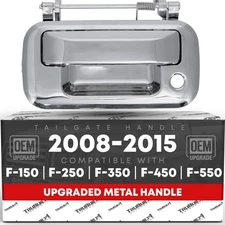 T1A Tailgate Handle Latch- Upgraded Metal - Compatible with 2008-2015 Ford F-...