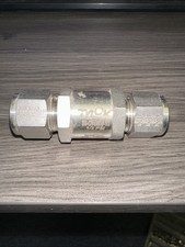 SS-CH-D8D8-1/3 , SS316, 1/2" CHECK VALVE, TYLOK, SWAGELOK REF SS-CHS8-1/3